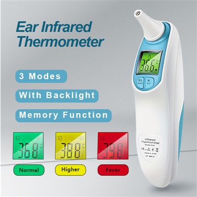 Ausies infraraudonųjų spindulių termometras